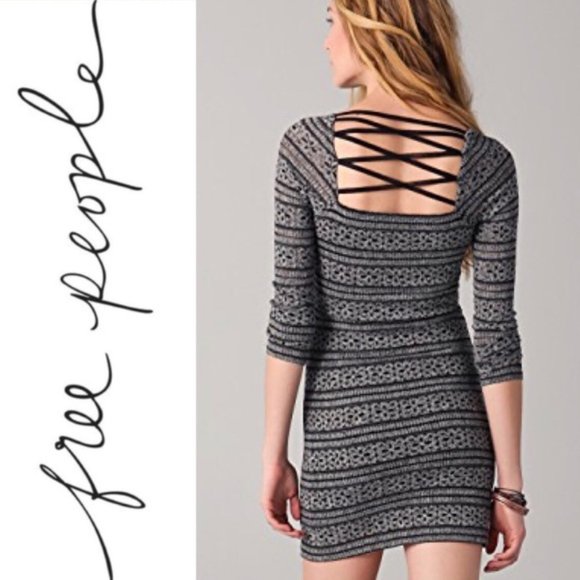 Free People Good Girl Gone Bad Long Sleeve Dress - Picture 2 of 8
